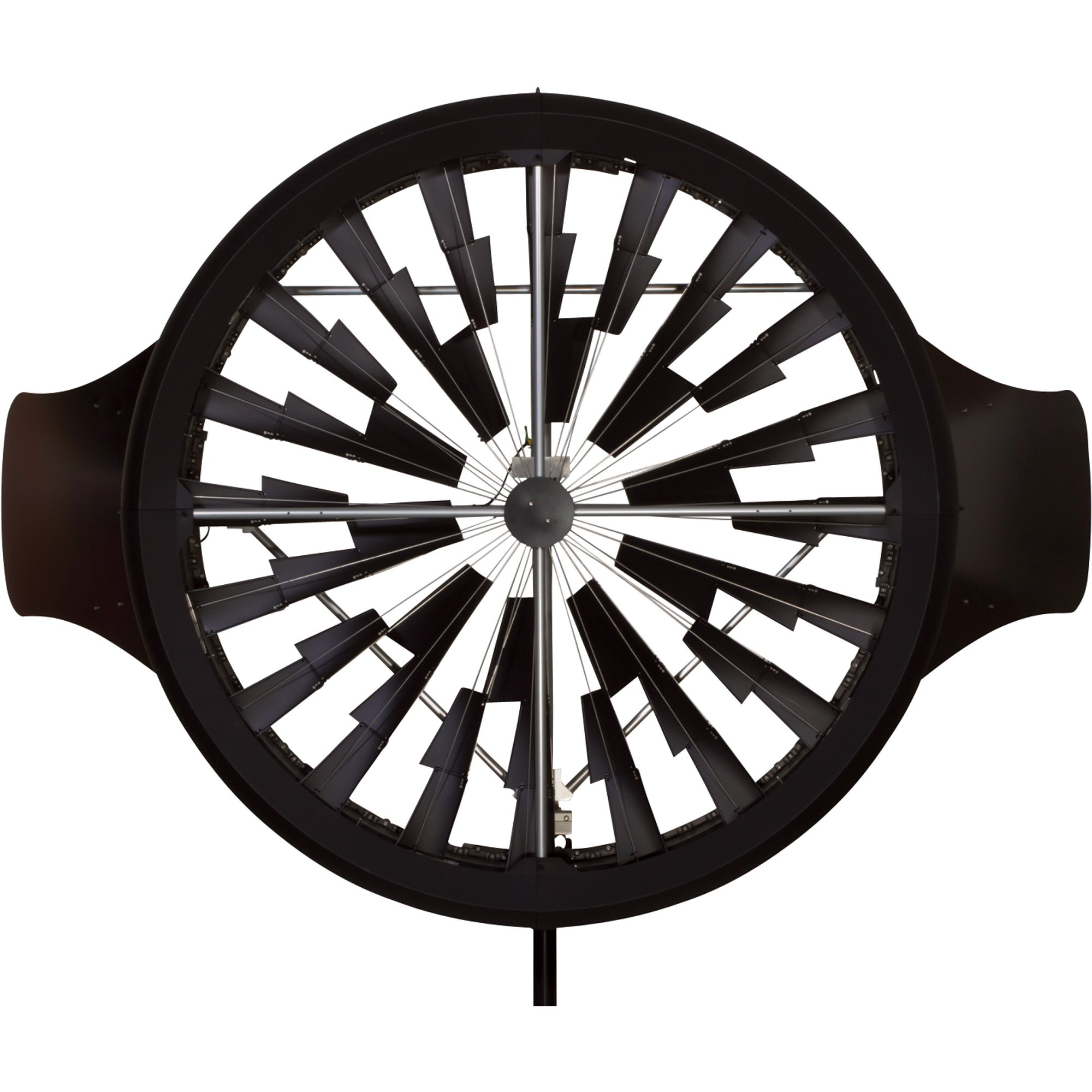 Honeywell Wind Turbine with Blade Tip Power System — Includes All-In-One Computerized Smart Box Energy Management System, Item# WT6500SBAS